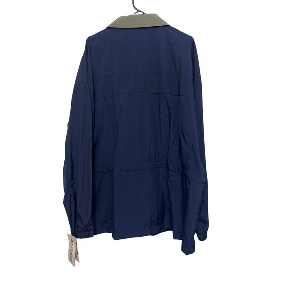 Columbia Pine Valley Jacket Men’s XL Midnight Water‎ Repellent & Windproof - Picture 2 of 7